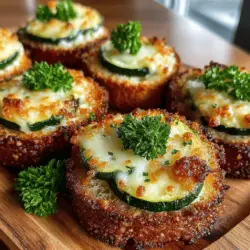 Mini Zucchini Garlic Toast Cups are not just a dish; they are a delightful culinary experience that perfectly marries fresh zucchini and aromatic garlic into a finger-friendly appetizer. This versatile recipe is a crowd-pleaser, ideal for gatherings, parties, or even as a light snack on a cozy evening. With their charming presentation and a harmonious balance of flavors and textures, these toast cups are guaranteed to impress your guests and leave them asking for more.