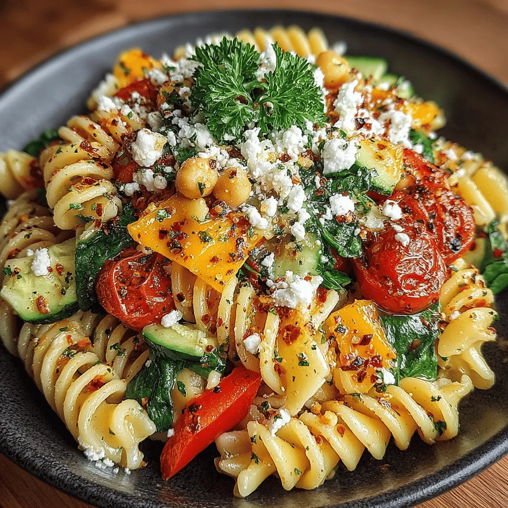 When it comes to quick, healthy, and satisfying meals, few options can rival the versatility and appeal of a well-crafted pasta salad. The Zesty Lemon Garlic Chickpea Pasta Salad stands out not only for its vibrant flavors but also for its impressive nutritional profile. This salad combines the goodness of chickpeas, fresh vegetables, and a zesty lemon-garlic dressing, making it a perfect dish for any occasion—be it a summer picnic, a light lunch, or a potluck gathering.