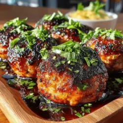 Baked Balsamic Vinaigrette Meatballs are a delicious and innovative take on traditional meatballs, merging the comforting flavors of seasoned ground meat with the rich, tangy sweetness of balsamic vinaigrette. This dish not only serves as a hearty dinner option but also shines as an impressive appetizer for gatherings and parties. With the versatility to cater to various dietary preferences, you can easily opt for either ground beef or turkey, making it a suitable choice for many different palates. The preparation is straightforward, and the result is a flavorful dish that’s sure to impress family and friends alike.
