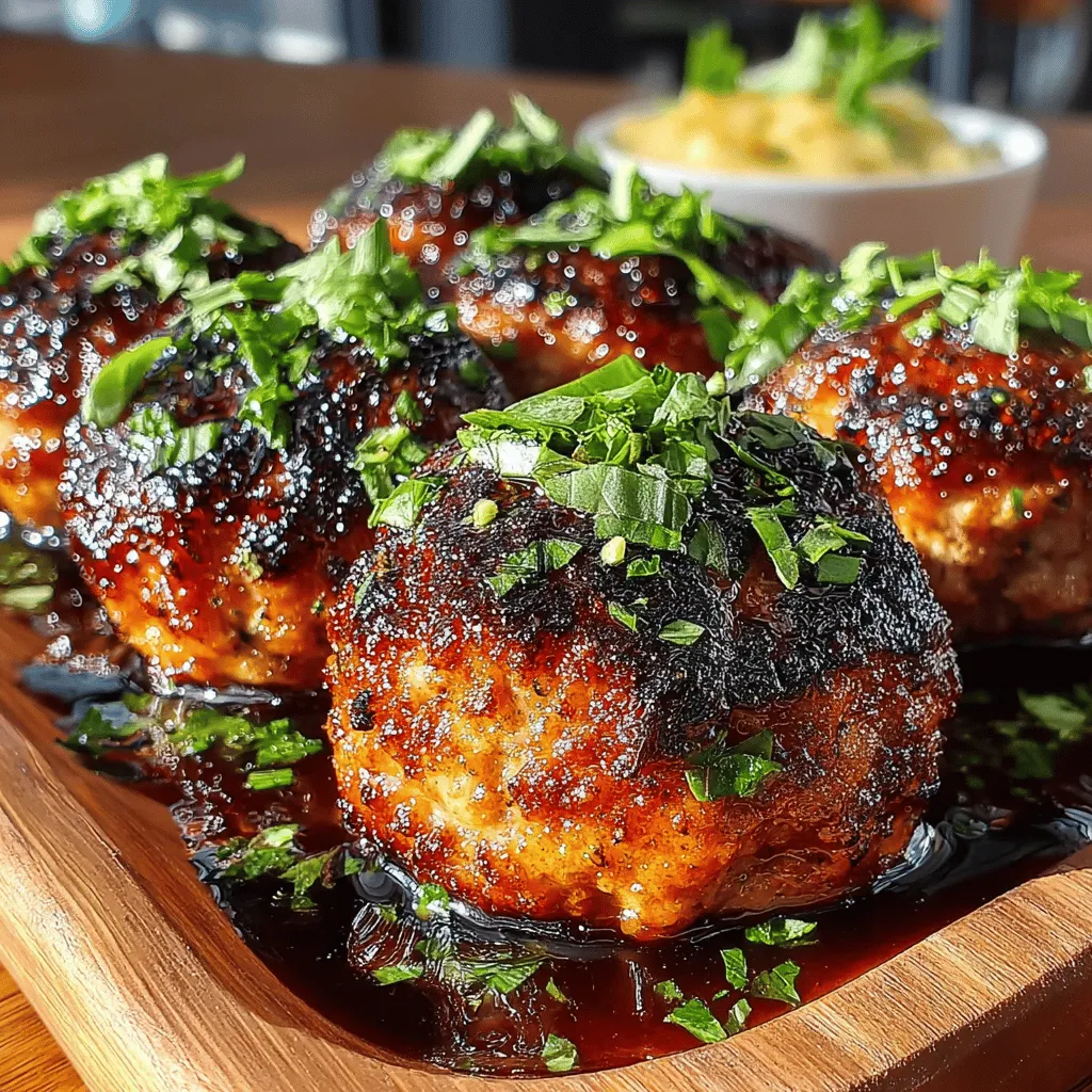 Baked Balsamic Vinaigrette Meatballs are a delicious and innovative take on traditional meatballs, merging the comforting flavors of seasoned ground meat with the rich, tangy sweetness of balsamic vinaigrette. This dish not only serves as a hearty dinner option but also shines as an impressive appetizer for gatherings and parties. With the versatility to cater to various dietary preferences, you can easily opt for either ground beef or turkey, making it a suitable choice for many different palates. The preparation is straightforward, and the result is a flavorful dish that’s sure to impress family and friends alike.