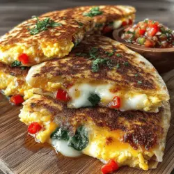 Breakfast is often heralded as the most important meal of the day, offering a chance to fuel your body and set a positive tone for the hours ahead. In our fast-paced lives, however, finding the time to prepare a wholesome breakfast can be a challenge. That’s where quick, delicious meals come into play, and the Mini Breakfast Quesadilla Pockets shine as a standout option. These delightful little pockets not only cater to your taste buds but also fit seamlessly into your busy morning routine.