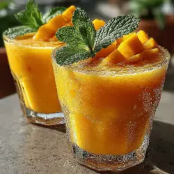 To create the ultimate Tropical Paradise Frozen Mango Pineapple Smoothie, gather the following ingredients: