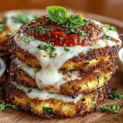 Zucchini has rapidly gained popularity in the culinary world, and for good reason. This versatile vegetable is not only abundant and easy to incorporate into a variety of dishes, but it also offers a range of nutritional benefits. As a low-calorie food packed with essential vitamins and minerals, zucchini has become a favorite among health-conscious eaters. One creative way to enjoy this nutritious vegetable is through Mini Zucchini Pizza Fritter Stacks, a delightful fusion of two beloved foods.