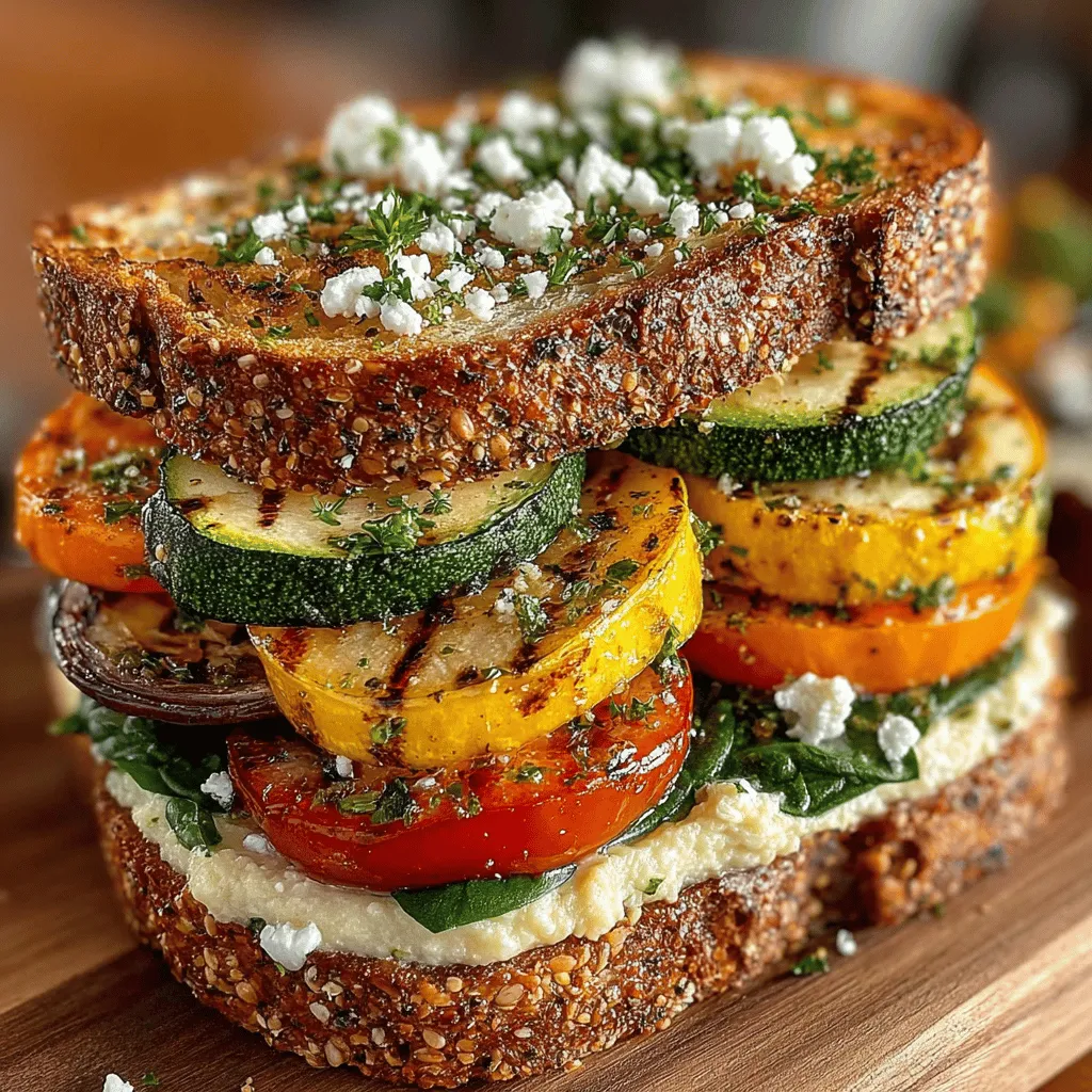 In recent years, there has been a significant shift in the culinary landscape, with more individuals embracing vegetarian and plant-based diets. This trend reflects a growing awareness of the environmental benefits of reducing meat consumption, as well as the health advantages associated with a diet rich in fruits, vegetables, whole grains, and legumes. Among the myriad of delicious vegetarian options available, the Grilled Veggie Hummus Sandwich stands out as a delightful and nutritious choice for lunch or dinner. This sandwich not only satisfies cravings but also provides a powerhouse of nutrients, making it an ideal meal for anyone looking to incorporate more plant-based foods into their diet.