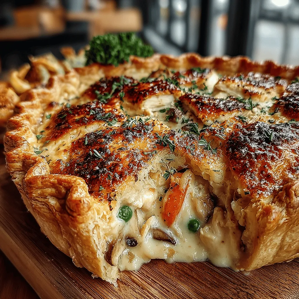 When the chill of autumn settles in, or a winter storm blankets the ground in white, there’s nothing quite like the comforting embrace of a warm pot pie. This classic dish, with its flaky crust and savory filling, has long been a staple in homes across the globe. The aroma of a Cozy Chicken and Mushroom Pot Pie wafting through the kitchen is enough to evoke feelings of nostalgia, warmth, and satisfaction. It’s the type of meal that brings friends and family together, offering not just nourishment but also a sense of belonging.