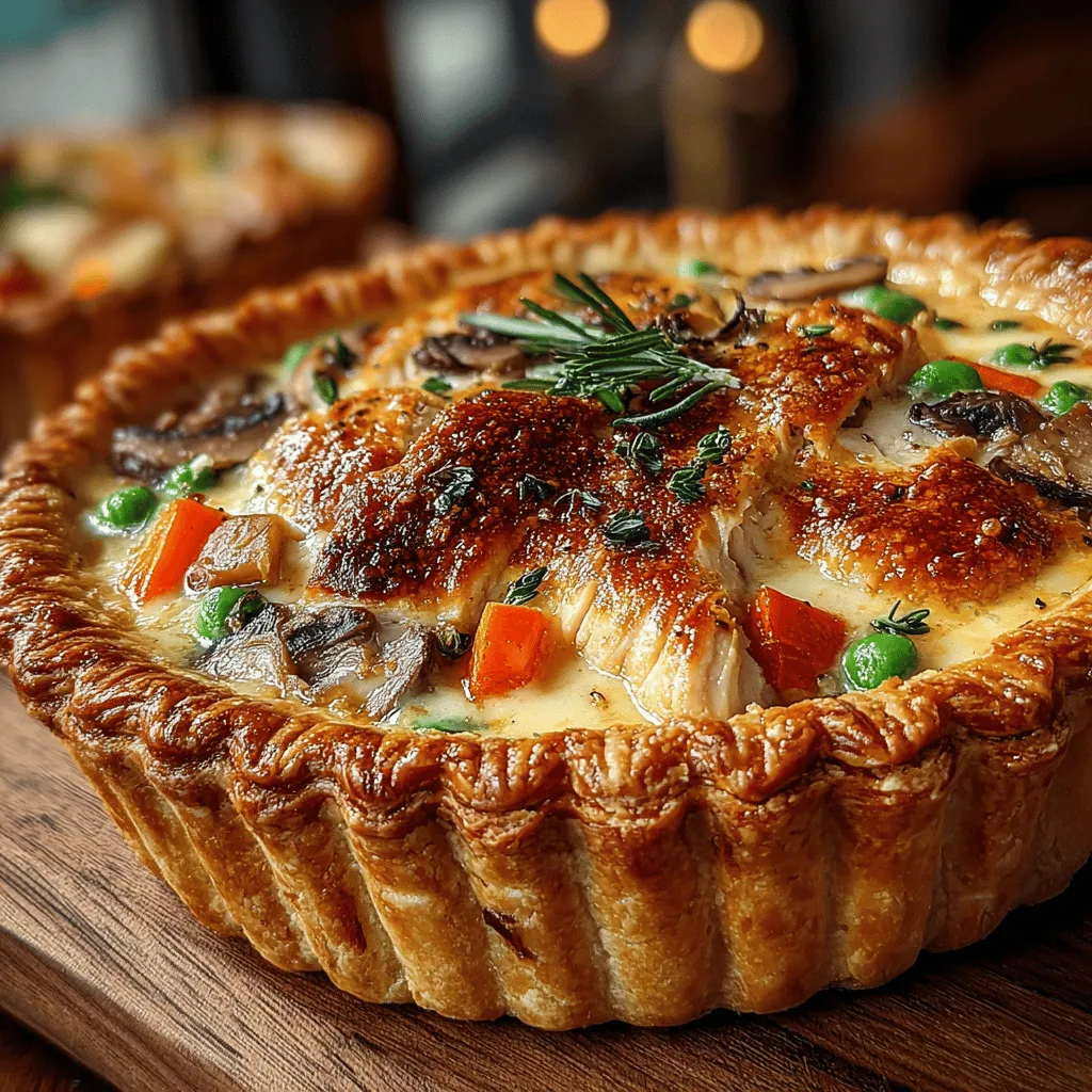 When the chill of autumn settles in, or a winter storm blankets the ground in white, there’s nothing quite like the comforting embrace of a warm pot pie. This classic dish, with its flaky crust and savory filling, has long been a staple in homes across the globe. The aroma of a Cozy Chicken and Mushroom Pot Pie wafting through the kitchen is enough to evoke feelings of nostalgia, warmth, and satisfaction. It’s the type of meal that brings friends and family together, offering not just nourishment but also a sense of belonging.
