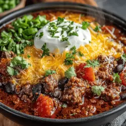 Ultimate Comfort Slow Cooker Chili Recipe