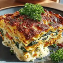 Savory Pumpkin & Spinach Lasagna: A Comforting Autumn Delight