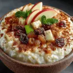 Spiced Apple Rice Pudding is a delightful twist on a classic dessert that combines the comfort of creamy rice pudding with the warm, inviting flavors of spiced apples. This dish brings together the rich creaminess of rice pudding with the natural sweetness and tartness of apples, making it an irresistible dessert that is perfect for any occasion. Whether you're craving a cozy treat on a chilly evening or seeking a sweet addition to your family’s dinner, this spiced apple delight is sure to impress.