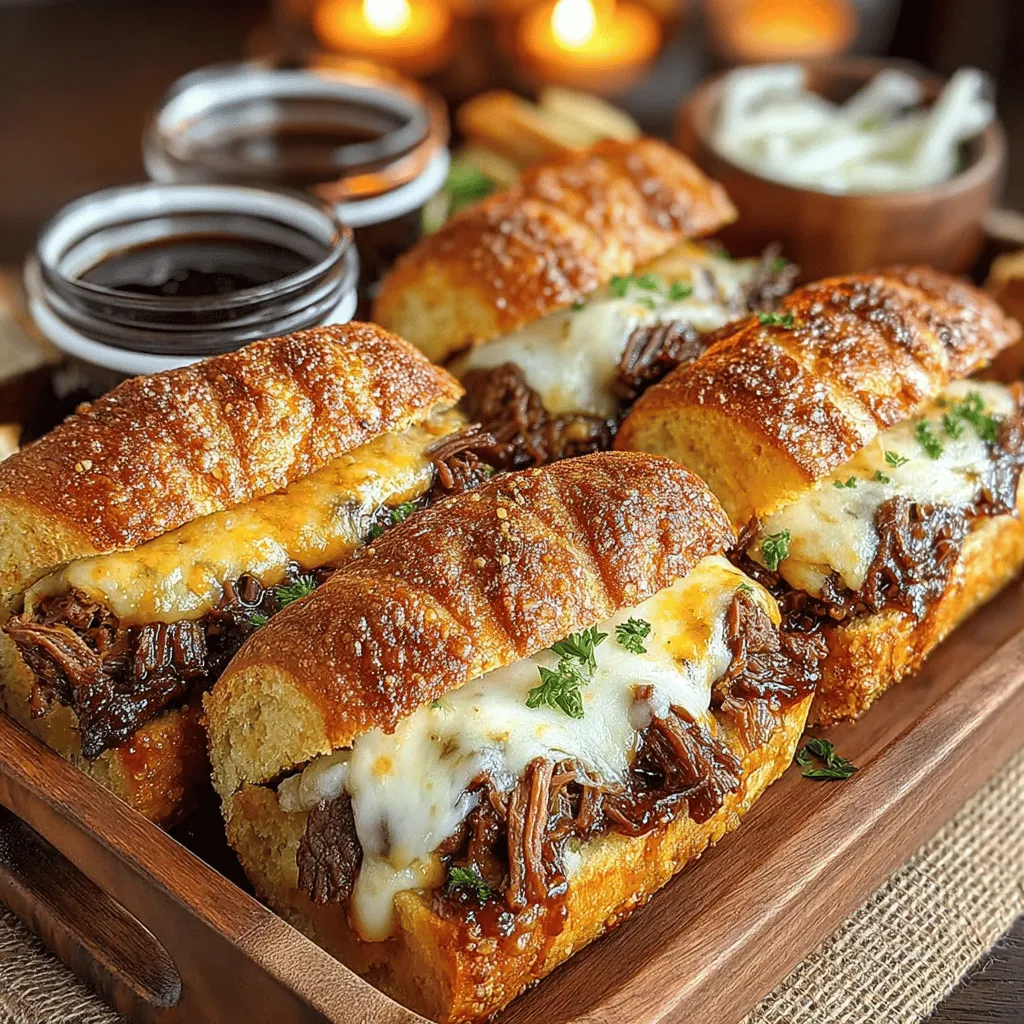 French dip sandwiches have earned their place as a beloved staple in American cuisine, known for their delectable combination of tender beef, savory broth, and crusty bread. These sandwiches are not just a meal; they're an experience that brings comfort and satisfaction with every bite. The allure of the French dip lies not only in its rich flavors but also in the ease of preparation—especially when using a slow cooker. This cooking method allows the beef to become tender and infused with flavor over several hours, making it a perfect choice for busy weeknights or gatherings with friends and family.