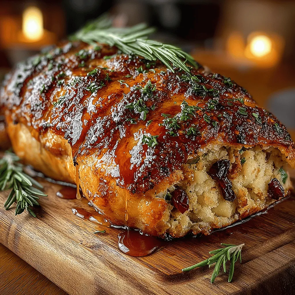 Turkey has long been a centerpiece of festive meals, especially during Thanksgiving and holiday gatherings. This majestic bird represents not only a culinary tradition but also a time for family and friends to come together in celebration. The act of roasting a turkey has become synonymous with warmth, gratitude, and the spirit of sharing. As we look forward to these cherished occasions, one recipe that elevates the traditional turkey experience is the Maple-Glazed Turkey with Apple Stuffing.