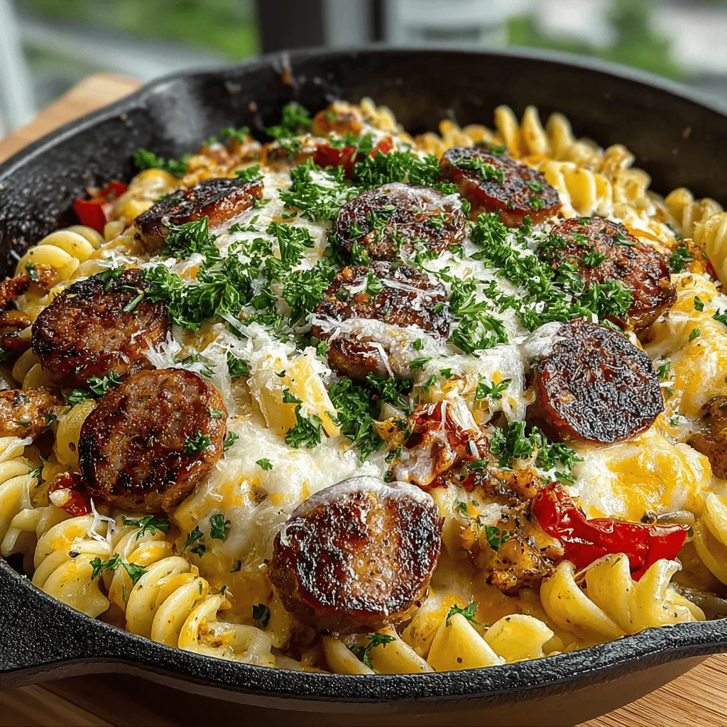If you're on the hunt for a dish that perfectly marries comfort and flavor, look no further than Creamy Cajun Sausage Pasta Skillet. This dish delivers a delightful burst of Cajun seasoning, enveloping succulent sausage and tender pasta in a rich, creamy sauce that will have your taste buds dancing. Cajun cuisine, with its roots deeply embedded in the cultural tapestry of Louisiana, offers a vibrant blend of flavors that appeal to both the adventurous and the traditional palate.