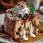 To create a truly delicious Cozy Apple Cranberry Bread Pudding, it’s essential to understand the role each ingredient plays in the final product. The star of the show is, of course, the bread. When it comes to choosing the right type, French bread and challah are two excellent options. Both varieties have a sturdy structure that holds up well during the soaking process, allowing them to absorb the custard without becoming overly soggy. Opting for day-old bread is advisable, as it has had time to dry out slightly, making it better suited for this rich dessert.