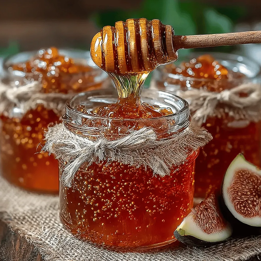 Sweet & Savory Fig Jam Recipe