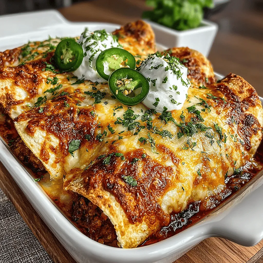 To create the heart of your Cheesy Chicken Enchiladas, it’s essential to prepare a flavorful filling that combines tender chicken, creamy cheeses, and aromatic spices. Begin by shredding or chopping your cooked chicken. You can use rotisserie chicken for convenience or cook your own by boiling or baking chicken breasts seasoned with salt and pepper.