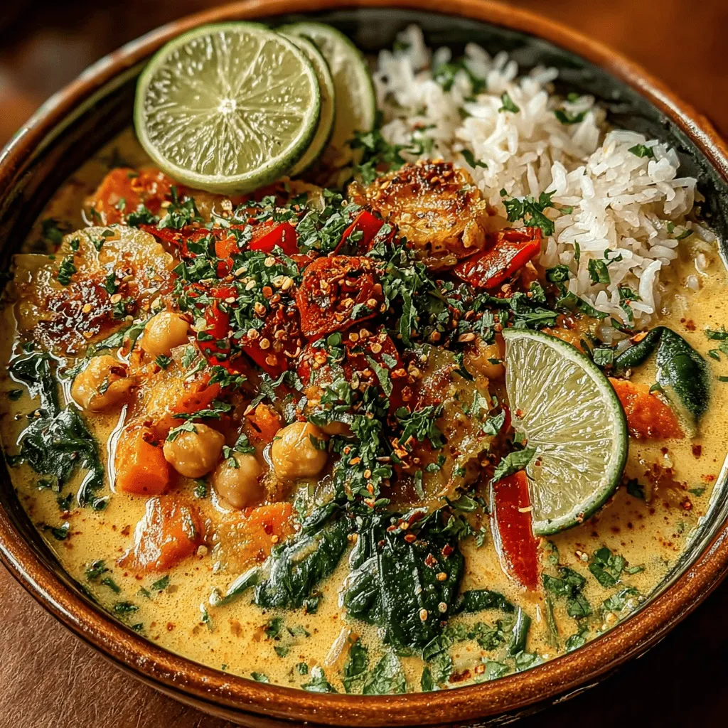 In the world of culinary delights, few dishes transport you to a tropical paradise quite like Tropical Bliss Creamy Coconut Chickpea Curry. This vibrant and aromatic dish combines the creaminess of coconut milk with the earthy goodness of chickpeas, creating a harmonious blend of flavors that’s both comforting and invigorating. Perfect for those seeking a vegetarian option that doesn’t skimp on taste, this curry invites you to indulge in a bowl of pure bliss while offering a nutritious meal that caters to various dietary preferences.