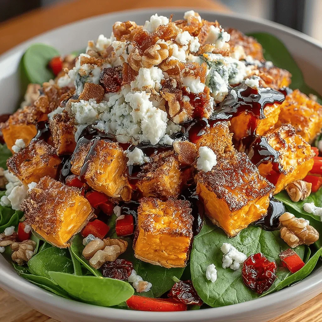 As the seasons change, many of us find ourselves gravitating toward meals that celebrate the bounty of nature. The allure of seasonal ingredients not only enhances the flavors of our dishes but also nourishes our bodies with the nutrients they need to thrive. One such dish that captures the essence of autumn is the Maple Roasted Sweet Potato Salad. This delightful combination of earthy sweet potatoes, the natural sweetness of maple syrup, and the vibrant crunch of fresh spinach creates a salad that is both nutritious and satisfying. Whether you're enjoying a casual lunch or hosting a festive dinner, this salad promises to be a star on your table.