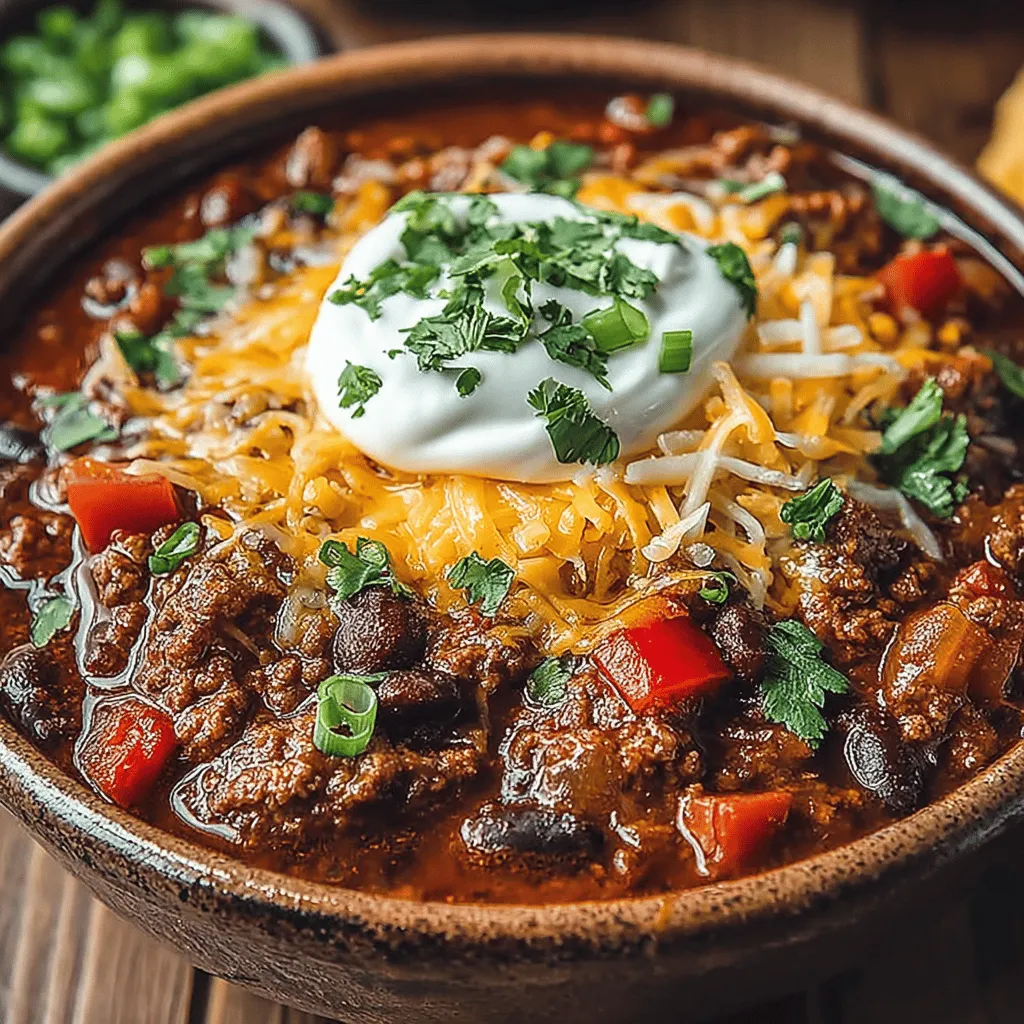 When making a rich chili, it’s common for excess fat to accumulate, especially if you’re using ground beef. While some fat contributes flavor, too much can make your chili greasy. Here are several tips for draining excess fat effectively: