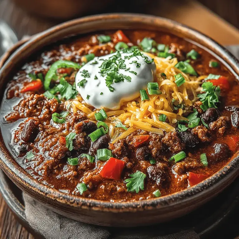 When making a rich chili, it’s common for excess fat to accumulate, especially if you’re using ground beef. While some fat contributes flavor, too much can make your chili greasy. Here are several tips for draining excess fat effectively: