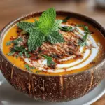 When you think of soup, your mind might immediately jump to hearty, savory bowls filled with vegetables or meat, perfect for warming up on a cold day. However, the culinary world offers an enchanting twist on this classic dish: refreshing soups that are not only versatile but also delightful in their unique flavor profiles. One such creation is the Creamy Peach Bliss Soup, a dish that promises to be a showstopper at any gathering, whether it’s a summer picnic, a brunch with friends, or even a light dessert.