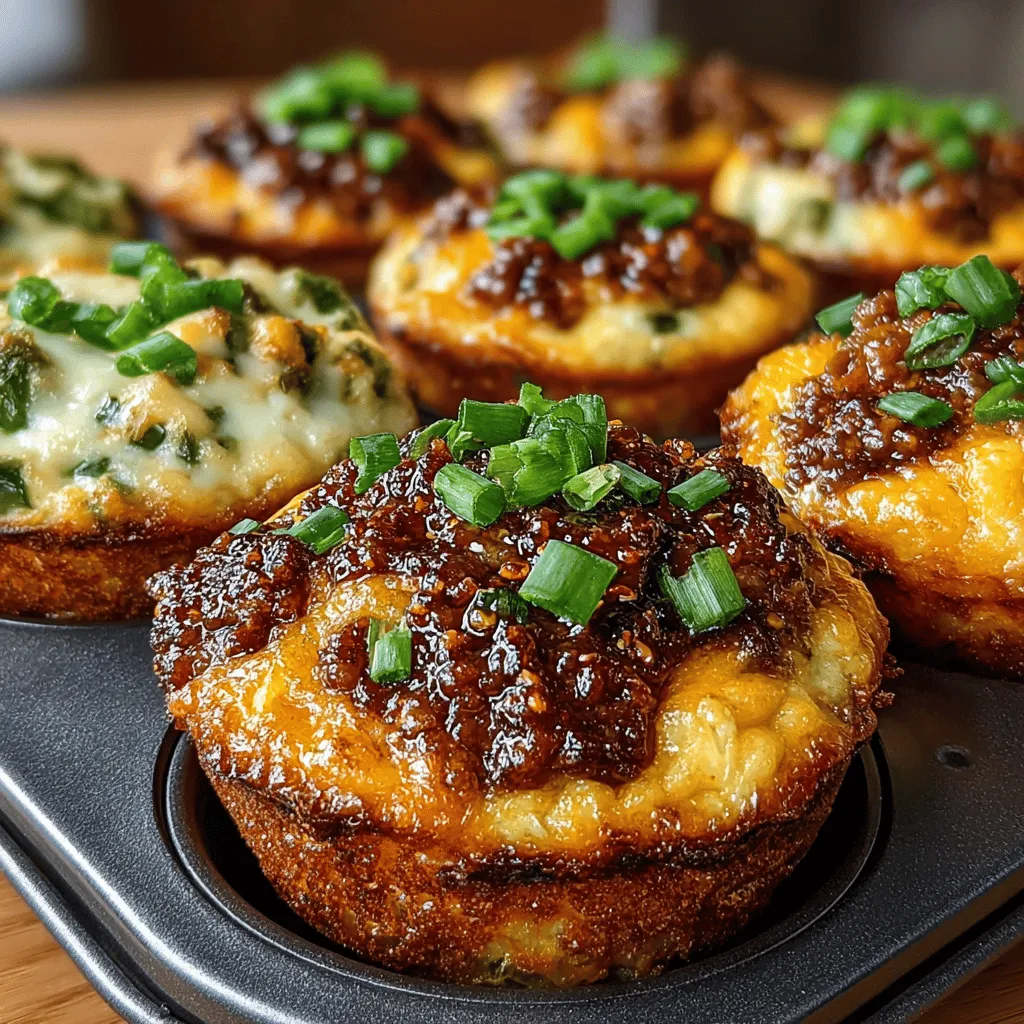In recent years, the trend of convenient and healthy breakfast options has gained significant traction. With busy lifestyles dominating our daily routines, many individuals are seeking quick yet nutritious meals to kickstart their day. In this culinary landscape, Cheesy Hatch Chili Egg Muffin Cups emerge as a delightful solution. These savory bites not only pack a punch of flavor but also offer a wholesome start to your morning, making them a fantastic choice for anyone looking to fuel their day with a balanced meal.