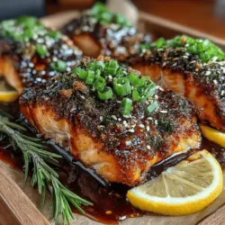 Savory Glazed Oven-Baked Teriyaki Salmon: A Flavorful Culinary Experience
