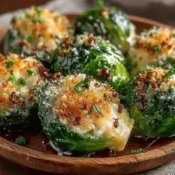 Garlic Parmesan Roasted Brussels Sprouts