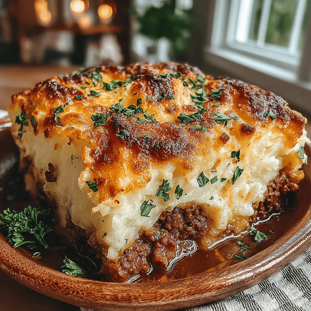 Shepherd’s Pie is a classic comfort food that transcends generations, offering warmth and satisfaction in every bite. This Hearty Cottage Comfort Shepherd’s Pie combines the rich flavors of ground lamb or beef with a medley of vegetables, all topped with creamy, buttery mashed potatoes. Perfect for family dinners or gatherings, this dish not only fills the stomach but also nourishes the soul. In this article, we will explore the origins of Shepherd’s Pie, discuss its ingredients and preparation steps, and highlight the nutritional benefits of this delightful meal.