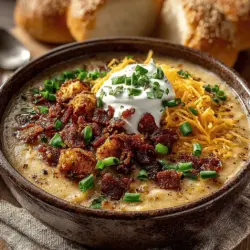 Creamy Loaded Baked Potato Soup Recipe