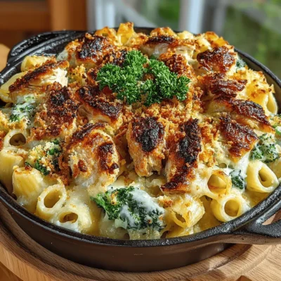 Creamy Chicken and Broccoli Pasta Bake: A Comforting Delight