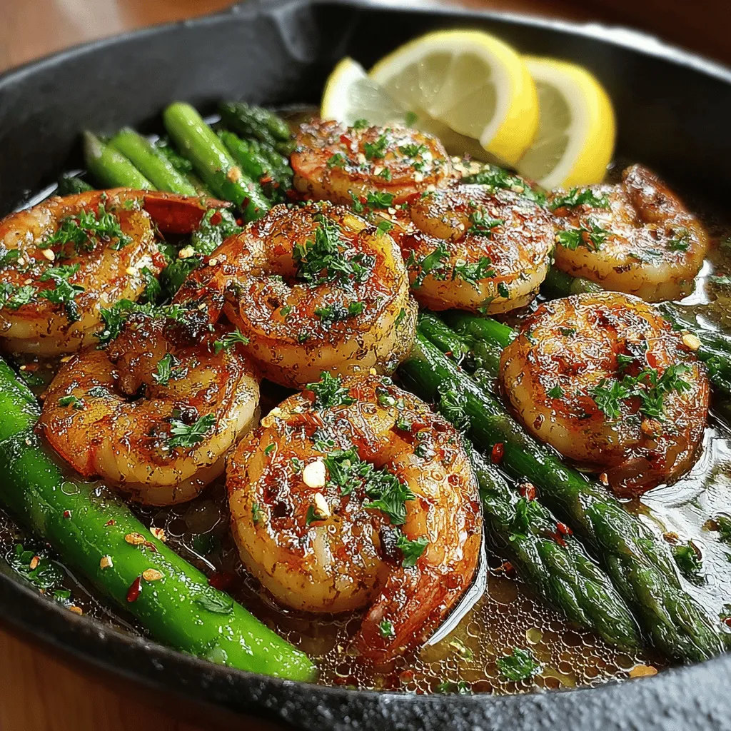 Indulging in a dish that combines fresh flavors and healthy ingredients is always a delight, and Zesty Lemon Garlic Shrimp & Asparagus is no exception. This vibrant seafood recipe not only tantalizes the taste buds but also packs a nutritious punch, making it a perfect choice for a weeknight dinner or a special occasion. The bright, zesty flavors of lemon complement the savory notes of garlic, while the shrimp and asparagus create a beautiful and colorful presentation that is sure to impress. In this article, we’ll explore the culinary charm of this dish, delve into its health benefits, and guide you through the step-by-step process of preparing it in your kitchen.