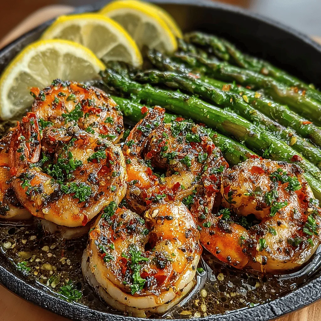 Indulging in a dish that combines fresh flavors and healthy ingredients is always a delight, and Zesty Lemon Garlic Shrimp & Asparagus is no exception. This vibrant seafood recipe not only tantalizes the taste buds but also packs a nutritious punch, making it a perfect choice for a weeknight dinner or a special occasion. The bright, zesty flavors of lemon complement the savory notes of garlic, while the shrimp and asparagus create a beautiful and colorful presentation that is sure to impress. In this article, we’ll explore the culinary charm of this dish, delve into its health benefits, and guide you through the step-by-step process of preparing it in your kitchen.