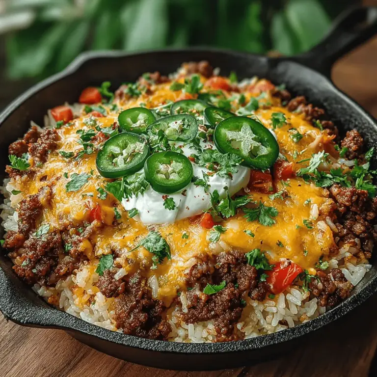 When it comes to comfort food, few dishes evoke the warmth and satisfaction of a hearty casserole. Cheesy Beef and Rice Delight stands out as a beloved favorite among families and gatherings, offering a delicious blend of flavors and textures that make it a go-to choice for any home cook. This dish combines the richness of ground beef, the creaminess of melted cheese, and the wholesome goodness of rice, creating a meal that is not only satisfying but also easy to prepare. Whether you're cooking for a busy weeknight dinner or looking to impress guests at a casual get-together, Cheesy Beef and Rice Delight is sure to please.