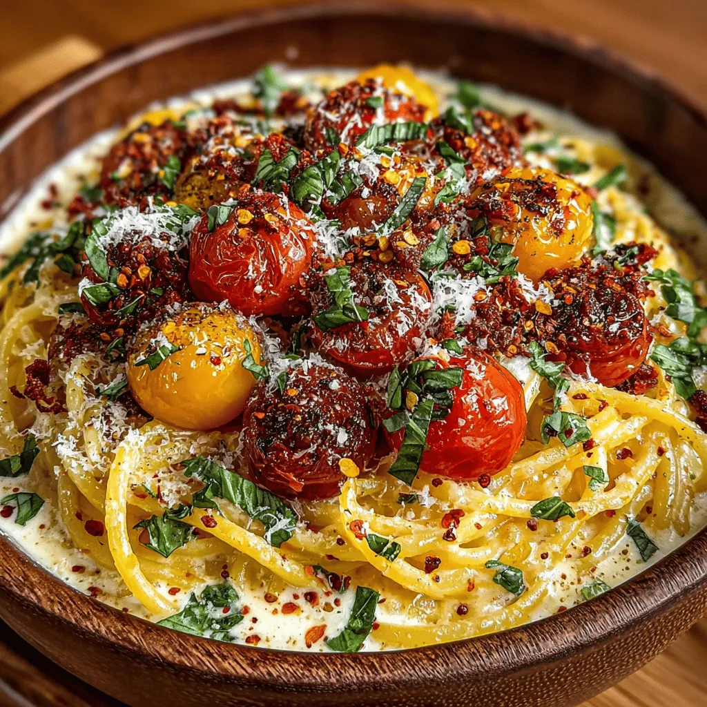 In the realm of comfort food, few dishes can rival the rich, satisfying experience of creamy tomato basil pasta. This delightful recipe combines the sweetness of cherry tomatoes, the fragrant aroma of fresh basil, and the luxurious texture of heavy cream, making it a standout choice for both weeknight dinners and special occasions. The marriage of these ingredients results in a dish that is not only visually appealing but also tantalizing to the palate. Whether you're a novice cook or an experienced chef, this dish is simple to prepare and sure to impress.