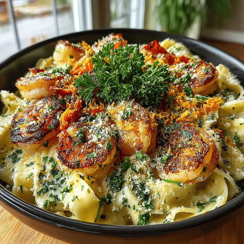 Creating the perfect cream sauce is crucial for your creamy garlic shrimp pasta. The right consistency not only enhances the dish's flavor but also ensures that your pasta and shrimp are perfectly coated without being too watery or too thick.