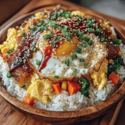 Colorful Veggie Fried Rice with Eggs