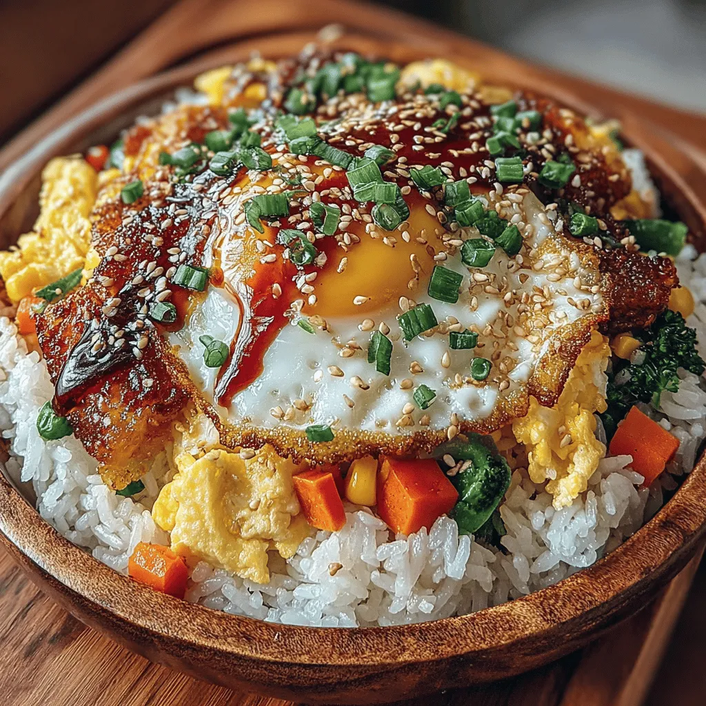 Colorful Veggie Fried Rice with Eggs is a delightful dish that not only tantalizes the taste buds but also brings a vibrant array of colors to your plate. This recipe is a celebration of fresh vegetables, fluffy eggs, and the wholesome goodness of rice, all combined to create a fulfilling meal that is both satisfying and nutritious. With its origins steeped in Asian cuisine, fried rice has become a beloved staple around the world. This particular version highlights the versatility of fried rice, allowing you to incorporate whatever vegetables you have on hand while delivering a comforting and delicious dish that is perfect for any occasion.