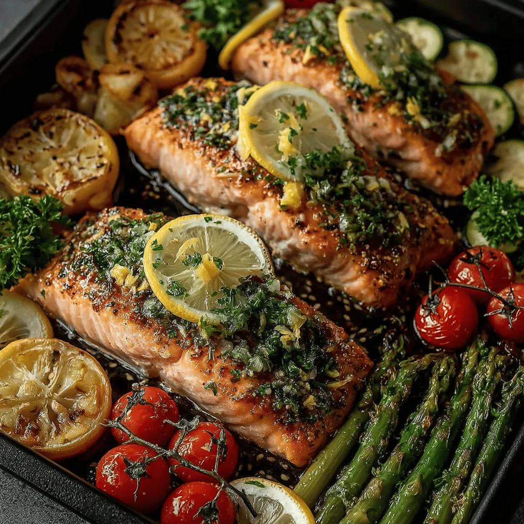 In today's fast-paced world, finding a simple yet delicious recipe can feel like a daunting task. Enter the Zesty Lemon Garlic Sheet Pan Salmon—a dish that combines the vibrant flavors of lemon and garlic with the health benefits of salmon and fresh vegetables. This recipe not only delights the palate but also simplifies meal preparation, making it an ideal choice for busy weeknights.