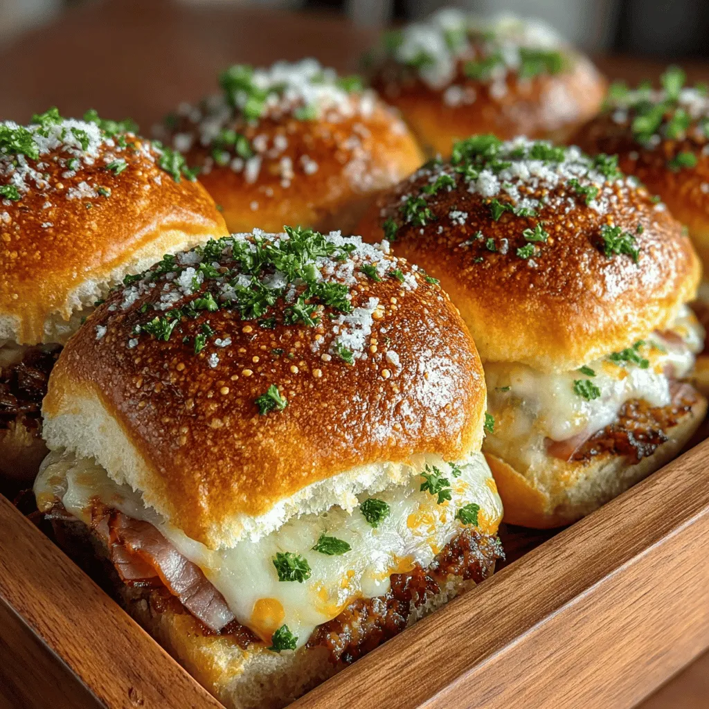 In the realm of comfort food, few dishes embody warmth and satisfaction quite like sliders. These bite-sized delights have gained immense popularity, becoming a staple at gatherings, game days, and cozy family dinners alike. Among the myriad of slider recipes, Cheesy Ham Delights stand out for their exquisite combination of flavors and textures. Imagine fluffy, warm buns enveloping layers of savory ham and gooey cheese, all enhanced by a rich, buttery glaze. This blog post will guide you through crafting these savory sliders, providing insights into the ingredients, preparation methods, and serving suggestions to elevate your culinary experience.
