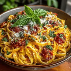 Creamy Tomato Basil Pasta: A Culinary Delight