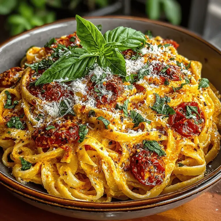 Creamy Tomato Basil Pasta has become a beloved staple in kitchens worldwide, offering a rich blend of comforting flavors that appeals to both families and gourmet enthusiasts alike. This dish seamlessly combines the sweetness of ripe tomatoes, the aromatic essence of fresh basil, and the luxurious texture of cream, making it an ideal choice for any occasion—be it a cozy family dinner or a sophisticated gathering with friends.