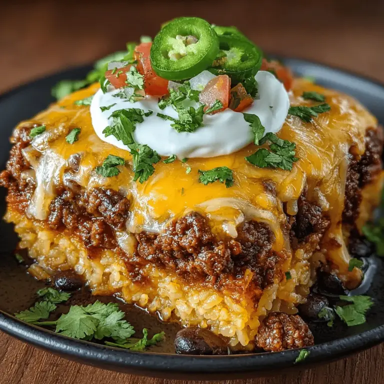 Now that we've prepared our ingredients, it's time to assemble our Cheesy Taco Rice Casserole. Layering is crucial to achieving that delightful blend of flavors and textures. Begin by preheating your oven to 350°F (175°C) so it’s ready when you're done assembling.