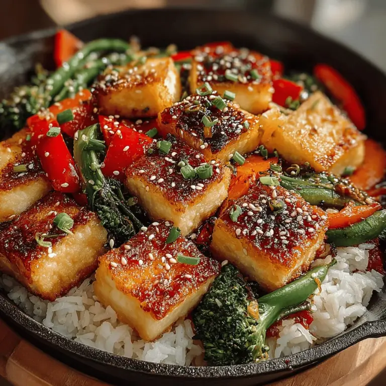 In the modern culinary landscape, finding quick, nutritious, and vibrant meals is essential, especially for those embracing a plant-based lifestyle. Among the myriad of options available, the Vibrant Vegan Tofu Stir-Fry stands out as a delightful choice that combines an array of fresh vegetables and protein-packed tofu. This dish is not only bursting with color but also rich in flavors and nutrients, making it a perfect solution for busy weeknights or a wholesome weekend meal.