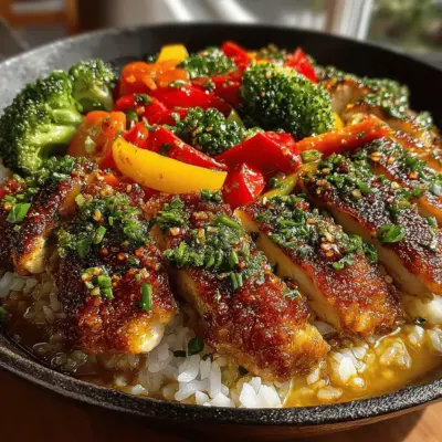 Flavorful One-Pan Chicken & Veggie Stir-Fry