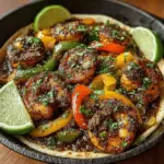 Fajitas have long captivated food lovers across the globe, celebrated for their versatility and vibrant presentation. Originating in the Tex-Mex cuisine of the United States, fajitas are a delightful way to showcase a variety of ingredients, all wrapped up in a warm tortilla. Whether served at a lively gathering or enjoyed as a quick weeknight meal, they bring an element of fun and flavor to the dining experience. Among the many variations of this beloved dish, Sizzling Skillet Shrimp Fajitas stands out, offering a quick and satisfying option for seafood enthusiasts and health-conscious eaters alike.