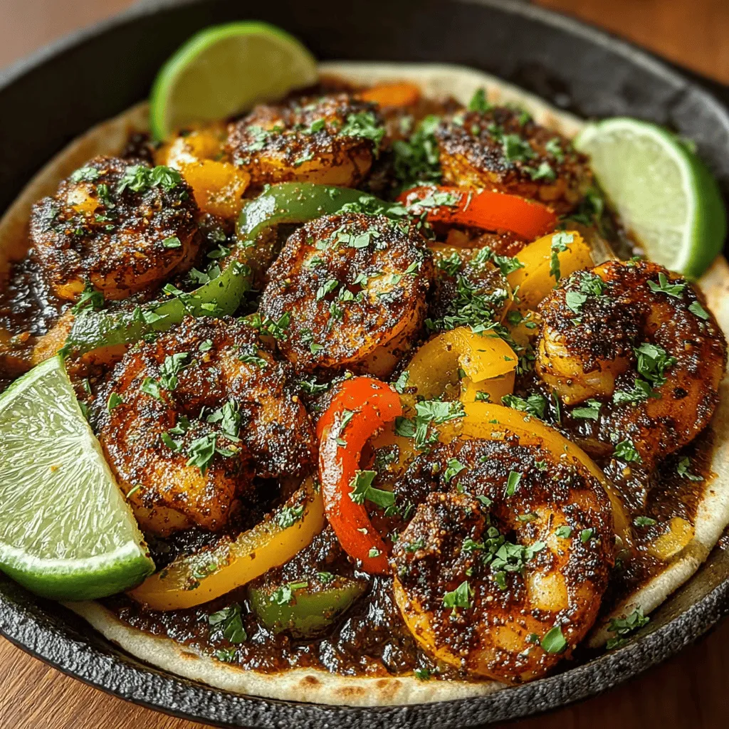 Fajitas have long captivated food lovers across the globe, celebrated for their versatility and vibrant presentation. Originating in the Tex-Mex cuisine of the United States, fajitas are a delightful way to showcase a variety of ingredients, all wrapped up in a warm tortilla. Whether served at a lively gathering or enjoyed as a quick weeknight meal, they bring an element of fun and flavor to the dining experience. Among the many variations of this beloved dish, Sizzling Skillet Shrimp Fajitas stands out, offering a quick and satisfying option for seafood enthusiasts and health-conscious eaters alike.