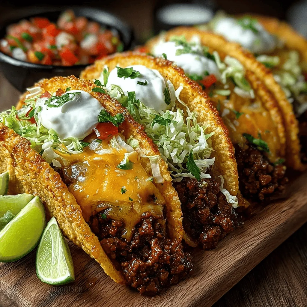 When it comes to satisfying meals that can bring the family together or impress guests at a casual gathering, few dishes rival the allure of spicy quick beef tacos paired with zesty fresh salsa. This recipe strikes a perfect balance between bold flavors and refreshing ingredients, making every bite a delightful experience. The combination of seasoned ground beef with a vibrant salsa not only tantalizes the taste buds but also offers a feast for the eyes.