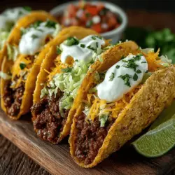 Spicy Quick Beef Tacos with Zesty Fresh Salsa