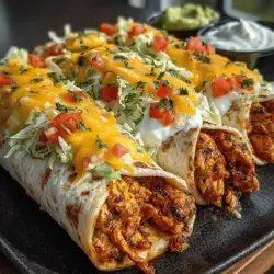 Zesty Chicken Fajita Wraps