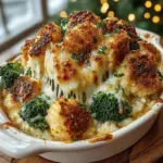 The Cheesy Broccoli Bliss Casserole is more than just a dish; it is a heartwarming medley of flavors and nutrients that serves as a perfect centerpiece for family gatherings. This casserole combines wholesome ingredients to create a meal that pleases both picky eaters and culinary adventurers alike. With its rich, creamy texture and vibrant green broccoli, this dish manages to strike that delicate balance between indulgence and nutrition, making it an ideal option for busy weeknights or cozy Sunday dinners.
